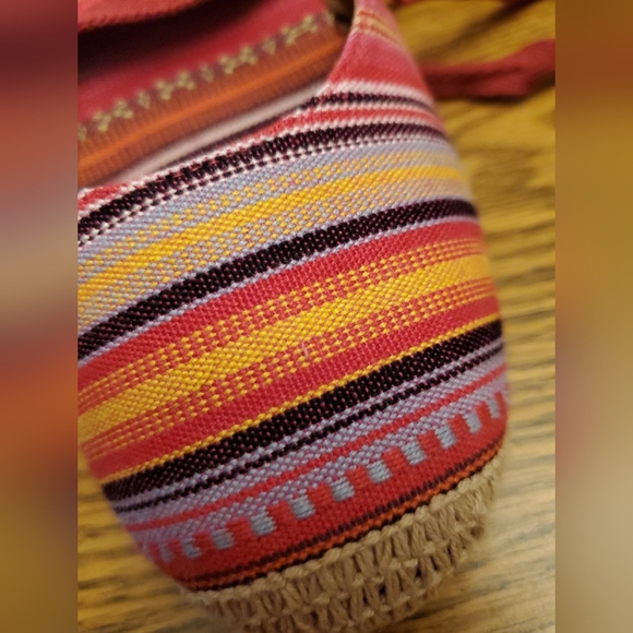 Women's Multi-color Wedges - tie up the ankle - Sz. 7 **CUTE FOR SUMMER** - Picture 8 of 9